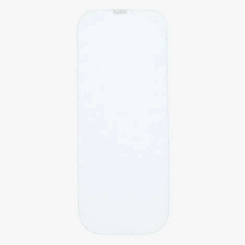 Kissy Kissy Boys Blue Cotton Beary Besties Burp Cloth (49cm) Hot