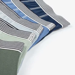 Petit Bateau Boys Blue Cotton Boxer Shorts (5 Pack) Outlet