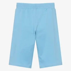 AIGNER Boys Blue Cotton Jersey Shorts Online