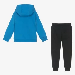 Mayoral Boys Blue Cotton Jersey Tracksuit Discount