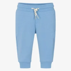 Mayoral Boys Blue Cotton Joggers