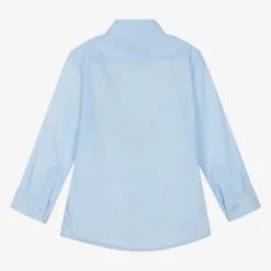 AIGNER Boys Blue Cotton Shirt Hot