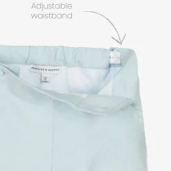 Beatrice amp; George Boys Blue Cotton Shorts Set Online