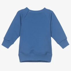 Gucci Boys Blue Cotton Sweatshirt Clearance