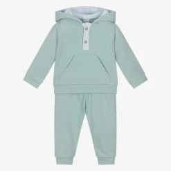 Babidu Boys Blue Cotton Tracksuit Best