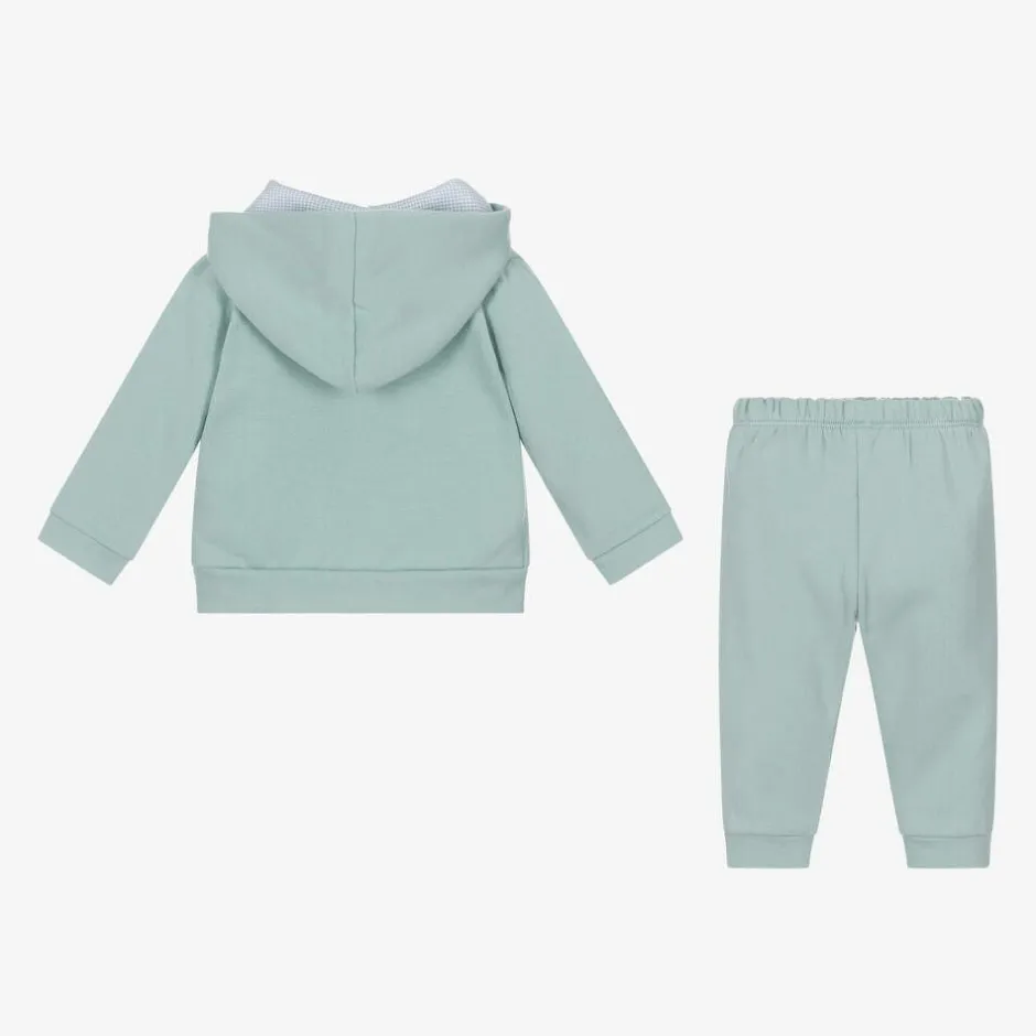 Babidu Boys Blue Cotton Tracksuit Best
