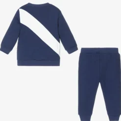 Caramelo Kids Boys Blue Cotton Tracksuit Online