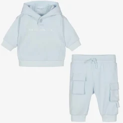 MARC JACOBS Boys Blue Cotton Tracksuit New