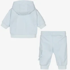 MARC JACOBS Boys Blue Cotton Tracksuit New