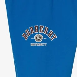 Burberry Boys Blue Cotton Varsity Joggers Hot