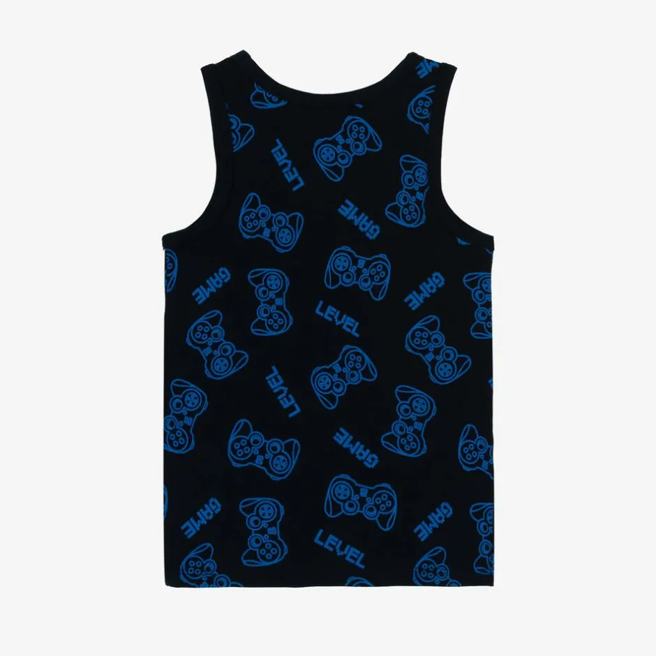 NAME IT Boys Blue Cotton Vests (2 Pack) Sale