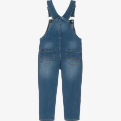 Mayoral Boys Blue Denim Dungarees New