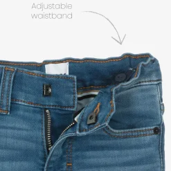 BOSS Boys Blue Denim Regular Fit Jeans