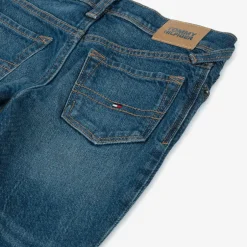 Tommy Hilfiger Boys Blue Denim Slim Fit Jeans New
