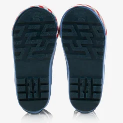 Playshoes Boys Blue Digger Rain Boots New