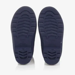 Hatley Boys Blue Dinosaur Fossils Rain Boots New