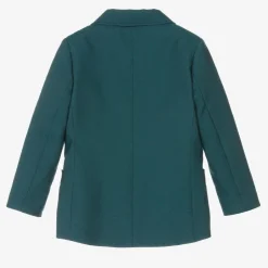 Gucci Boys Blue Double-Breasted Blazer