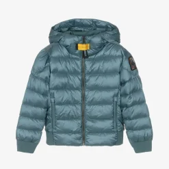 Parajumpers Boys Blue Down Padded Puffer Jacket Hydro