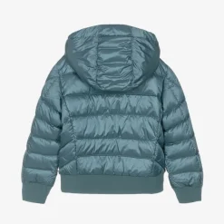 Parajumpers Boys Blue Down Padded Puffer Jacket Hydro