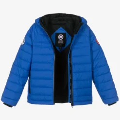 Canada Goose Boys Blue Down Padded Sherwood Puffer Jacket RoyalPBIBlue Best