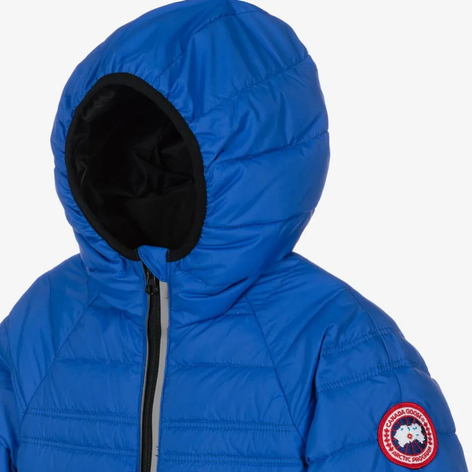 Canada Goose Boys Blue Down Padded Sherwood Puffer Jacket RoyalPBIBlue Best