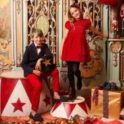 Romano Boys Blue Faux Suede Horsebit Loafers