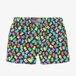 MC2 Saint Barth Boys Blue Gummy Bear Swim Shorts Best