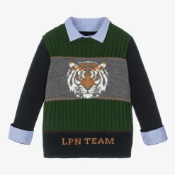 Lapin House Boys Blue Jersey & Knitted Sweatshirt Sale