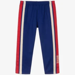 Gucci Boys Blue Jersey Joggers Outlet