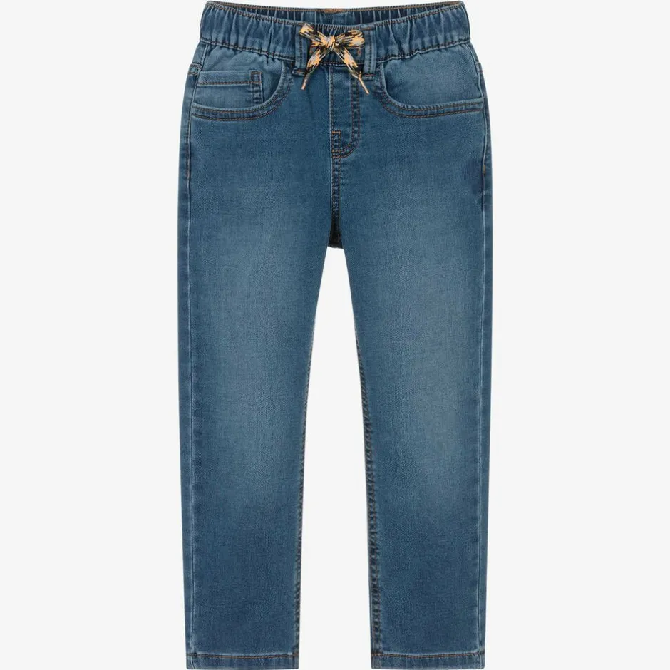 Mayoral Boys Blue Jogger-Fit Jeans Online