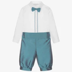 Beatrice amp; George Boys Blue Knickerbocker Shorts Set Online