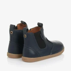 Bobux IWalk Boys Blue Leather Ankle Boots Online