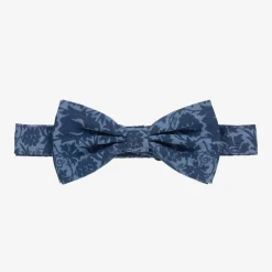Milledeux Boys Blue Liberty Print Bow Tie (13cm)