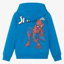 iDO Baby Boys Blue Marvel Zip-Up Top New