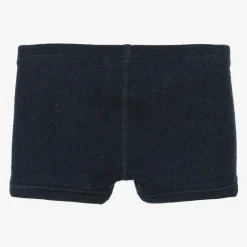 Joha Boys Blue Merino Wool Boxer Shorts Sale