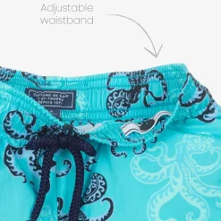 Vilebrequin Boys Blue Octopus Print Swim Shorts Sale