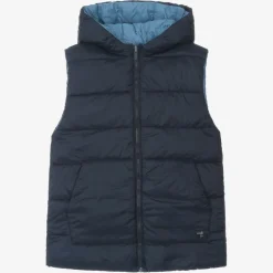 Mayoral Boys Blue Reversible Gilet Online