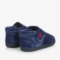 Chipmunks Boys Blue Rocket Velcro Slippers Online