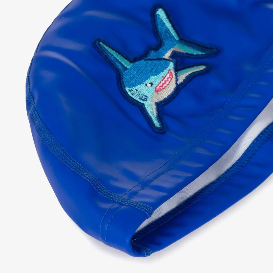 Bling2o Boys Blue Shark Swimming Cap Best