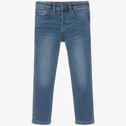 Mayoral Boys Blue Slim Fit Denim Jeans Sale
