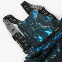 Deux par Deux Boys Blue Storm Print Snowsuit & Snood Set Best