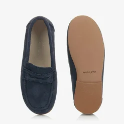 Childrens Classics Boys Blue Suede Shoes Sale