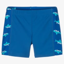 Playshoes Boys Blue Swim Shorts (UPF 50+) Discount
