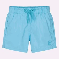 Vilebrequin Boys Blue Water-Reactive Swim Shorts
