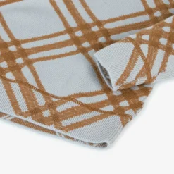 Burberry Boys Blue Wool & Cashmere Sweater SlateBlue Best