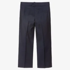 Gucci Boys Blue Wool Trousers Clearance