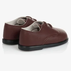 Early Days Boys Brown First Walker Shoes Clearance
