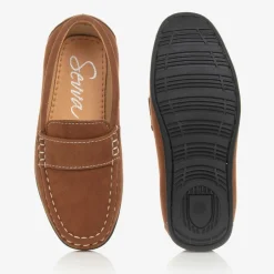 Sevva Boys Brown Loafers Online