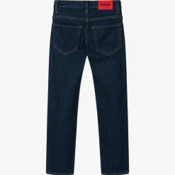 HUGO Boys Dark Blue Regular Fit 677 Jeans Outlet