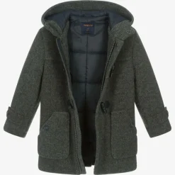 Mayoral Boys Dark Grey Duffle Coat Best